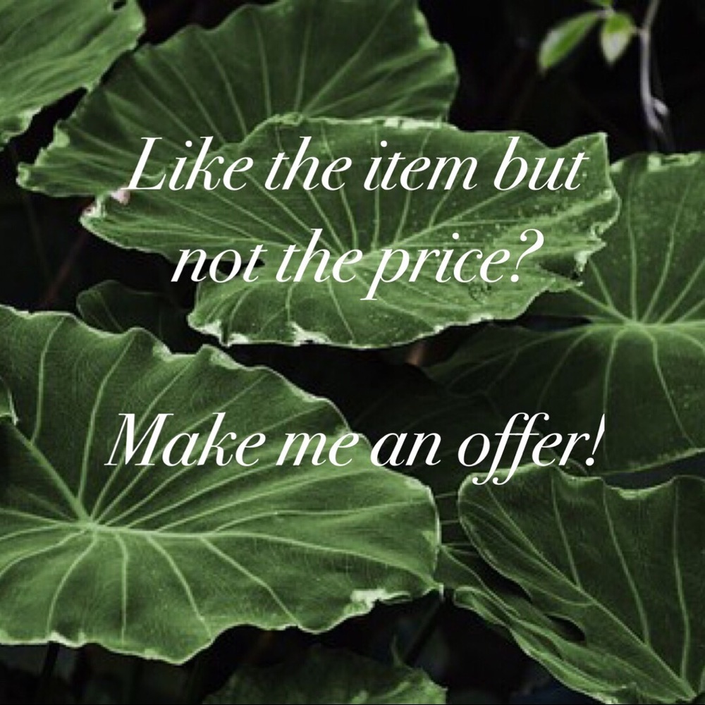 Make me an offer!